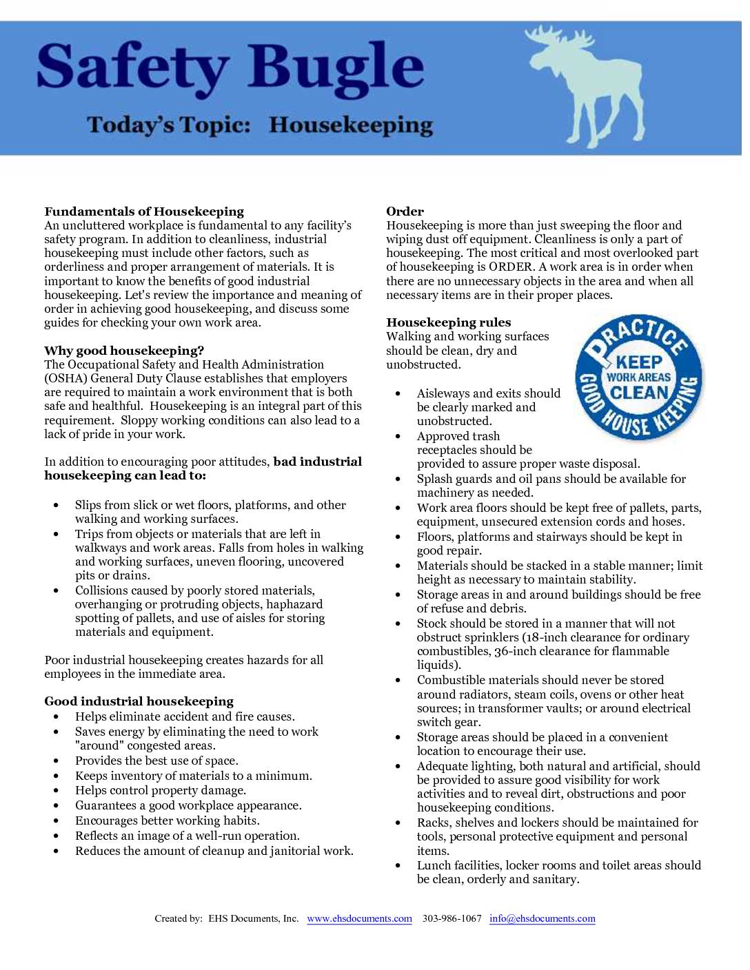 Housekeeping At Workplace, Housekeeping safety, Benefits of Good  Housekeeping